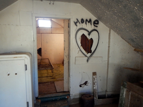 home is where the heart is... or where the stupid graffiti is
