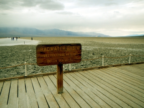 Badwater Basin... the lowest spot in North America