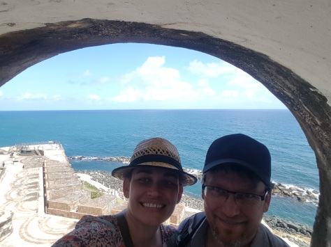 El Morro selfie